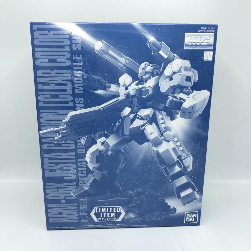 ｶﾞﾝﾀﾞﾑ バンダイ MG RGM-96X ジェスタ キャノン クリア |機動戦士ガンダムUC イベント 6