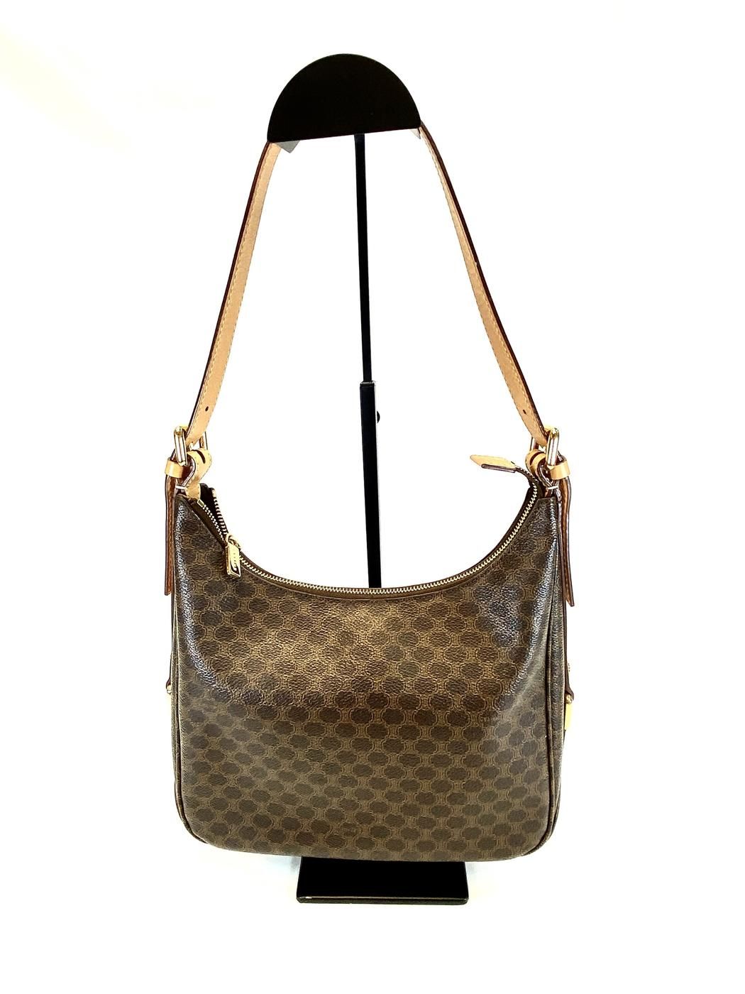 CELINE マカダム柄 ワンショルダー ショルダーバッグ 9572 CELINE セリーヌ マカダム柄 ワンショルダー ショルダーバッグ