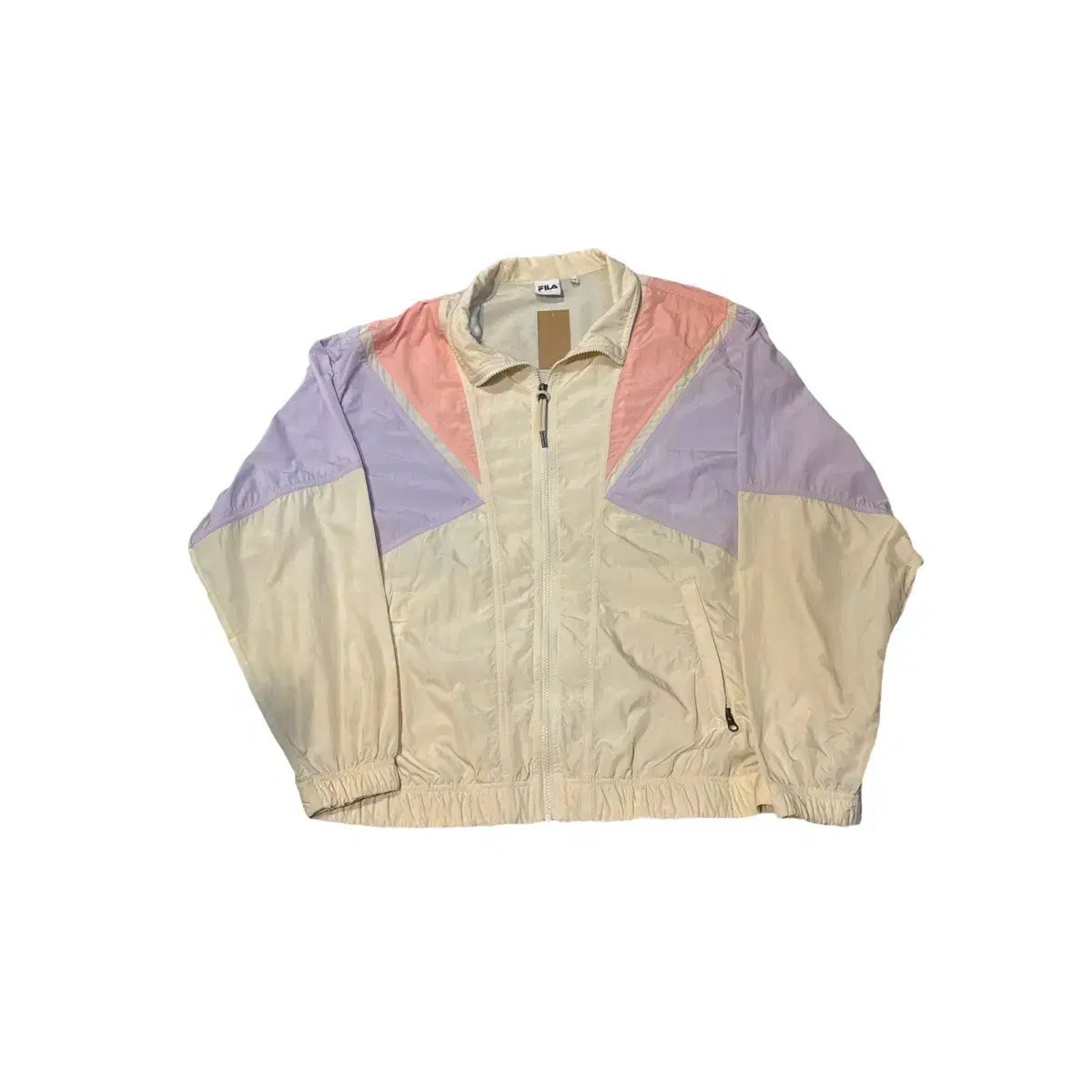 FILA フィラ スクール バイ ジャージ アイボリー 紫 M