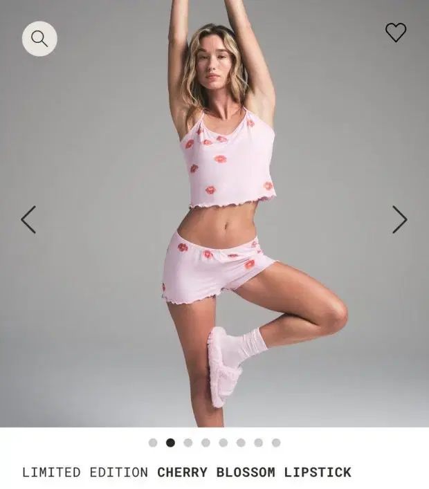 スキム skims バレンタイン ロゼ エディション チェリーブロッサム M