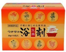 3包おまけ付き・ウチダの浴剤30g×10包入×6個 
