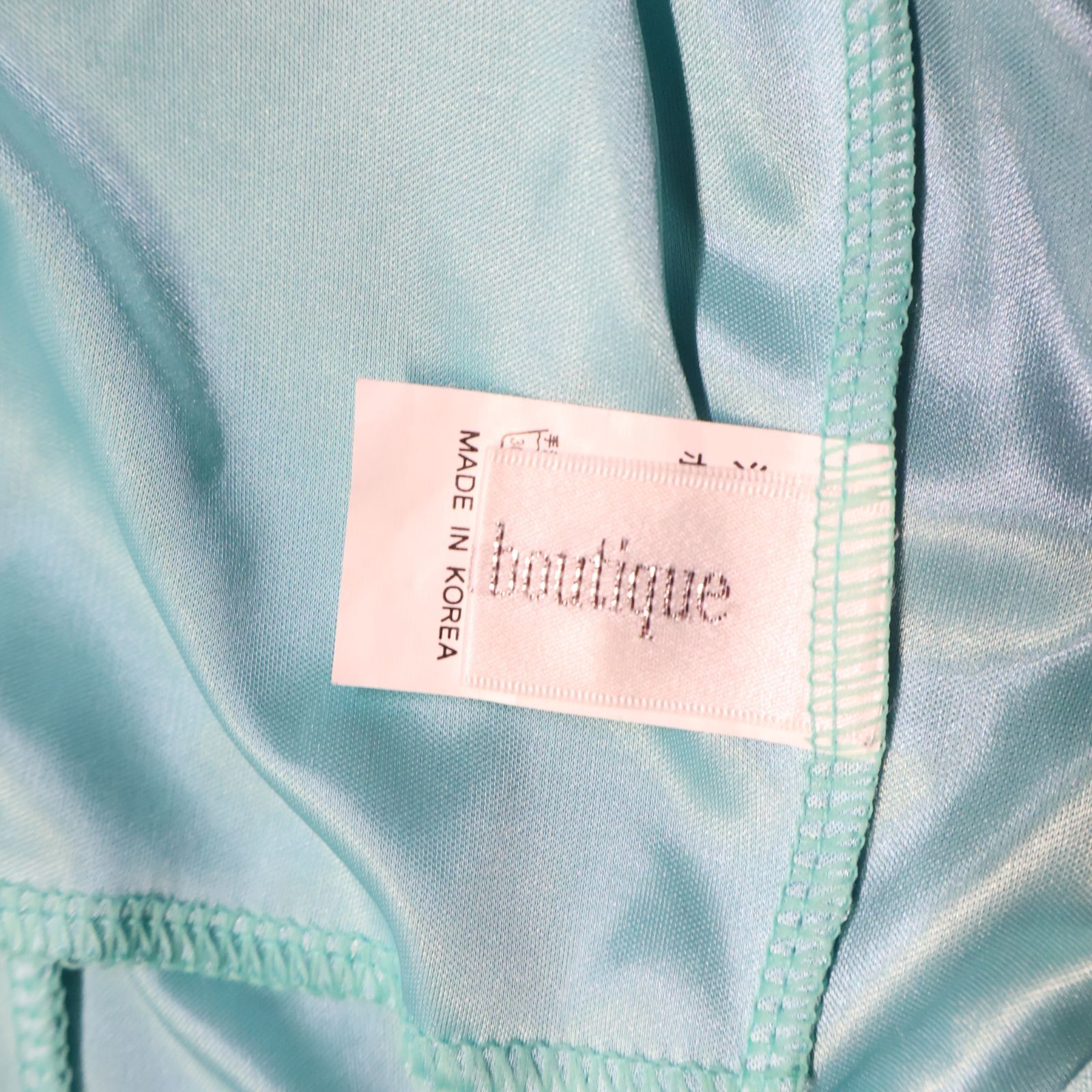 美品 社交ダンス衣装】ブルー prima boutique プリマブティック