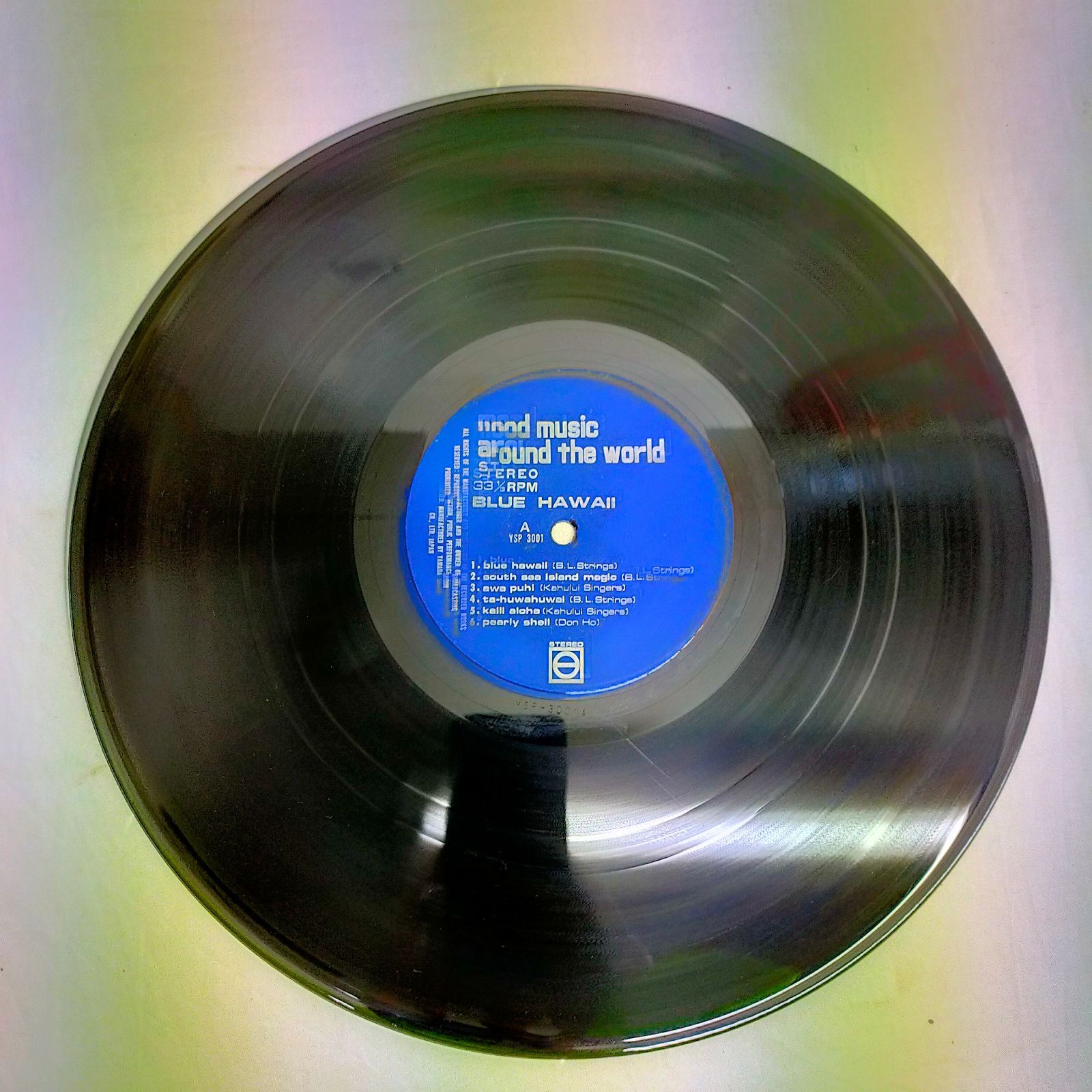 LPレコード1032】Mood Music Around the World 1 Hawaii ドン