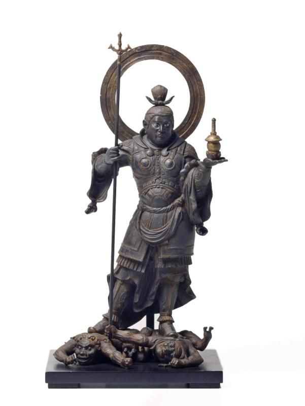 レア物！仏像　ブロンズ象トルソー　彫刻　ディスプレイ　フィギュア イスム TanaCOCORO[掌] 毘沙門天_仏像 フィギュア 多聞天 - メルカリ