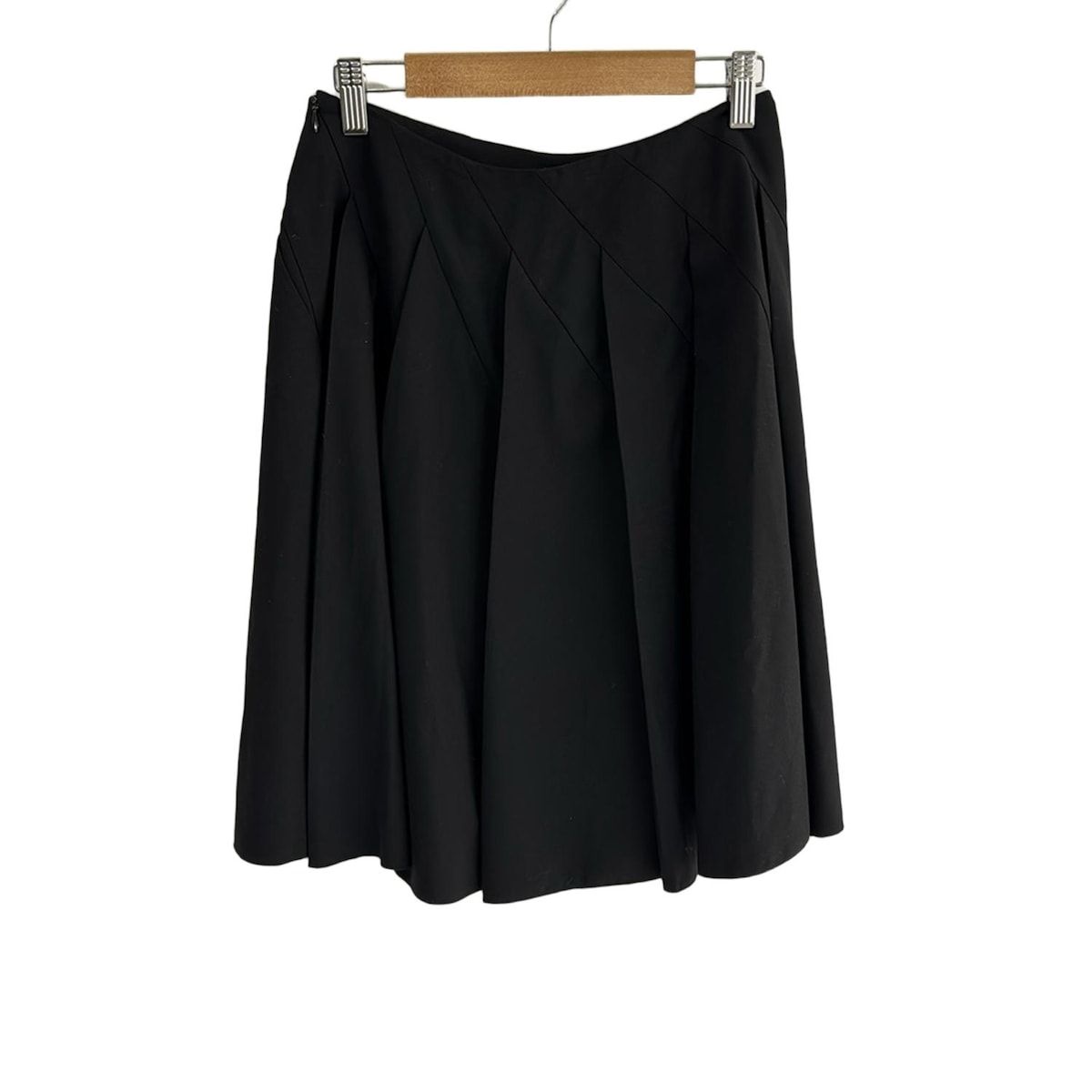 フォクシーニューヨークスカート リネンベル黒40新品同様 FOXEY NEW YORK(フォクシーニューヨーク) ロングスカート サイズ40 M