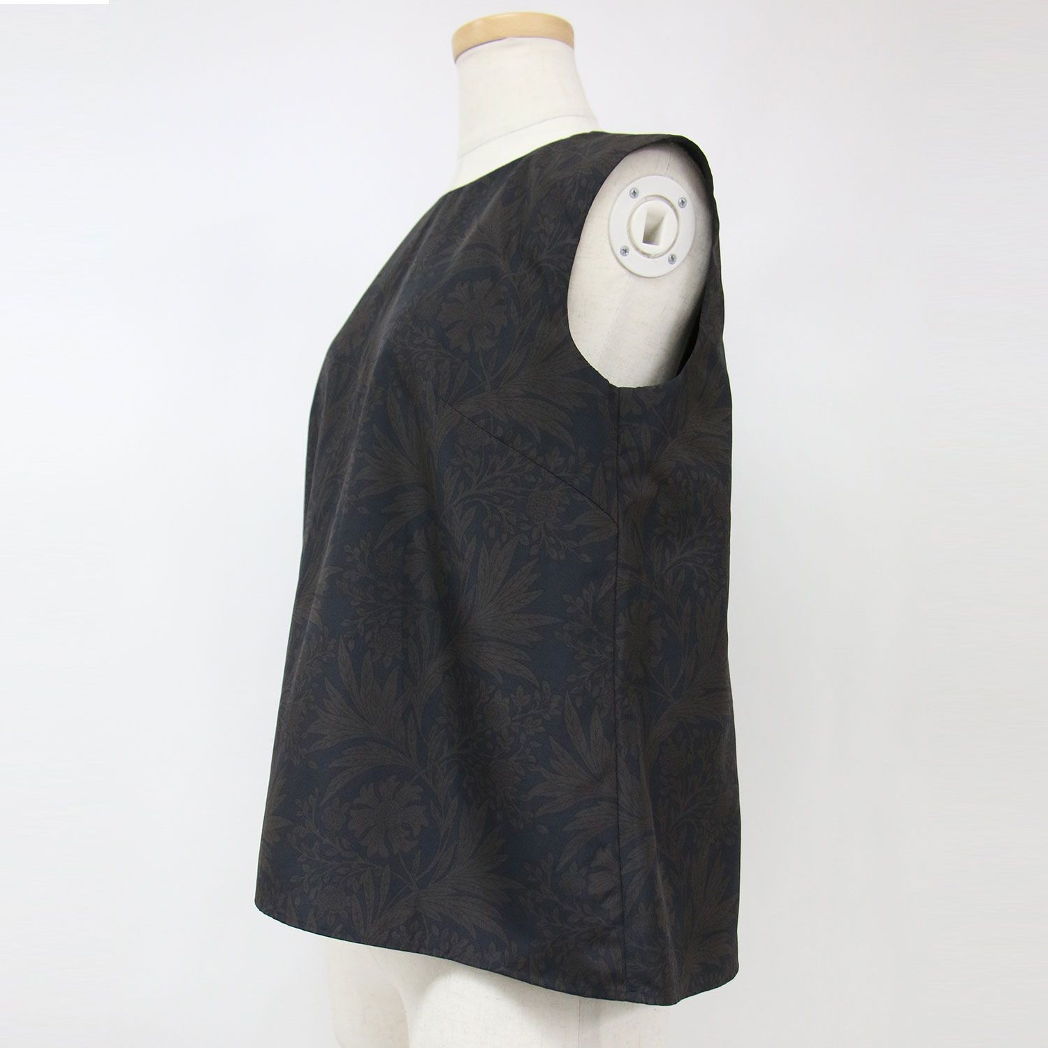 美品 MACKINTOSH LONDON マッキントッシュ ロンドン ブラウス ネイビー 