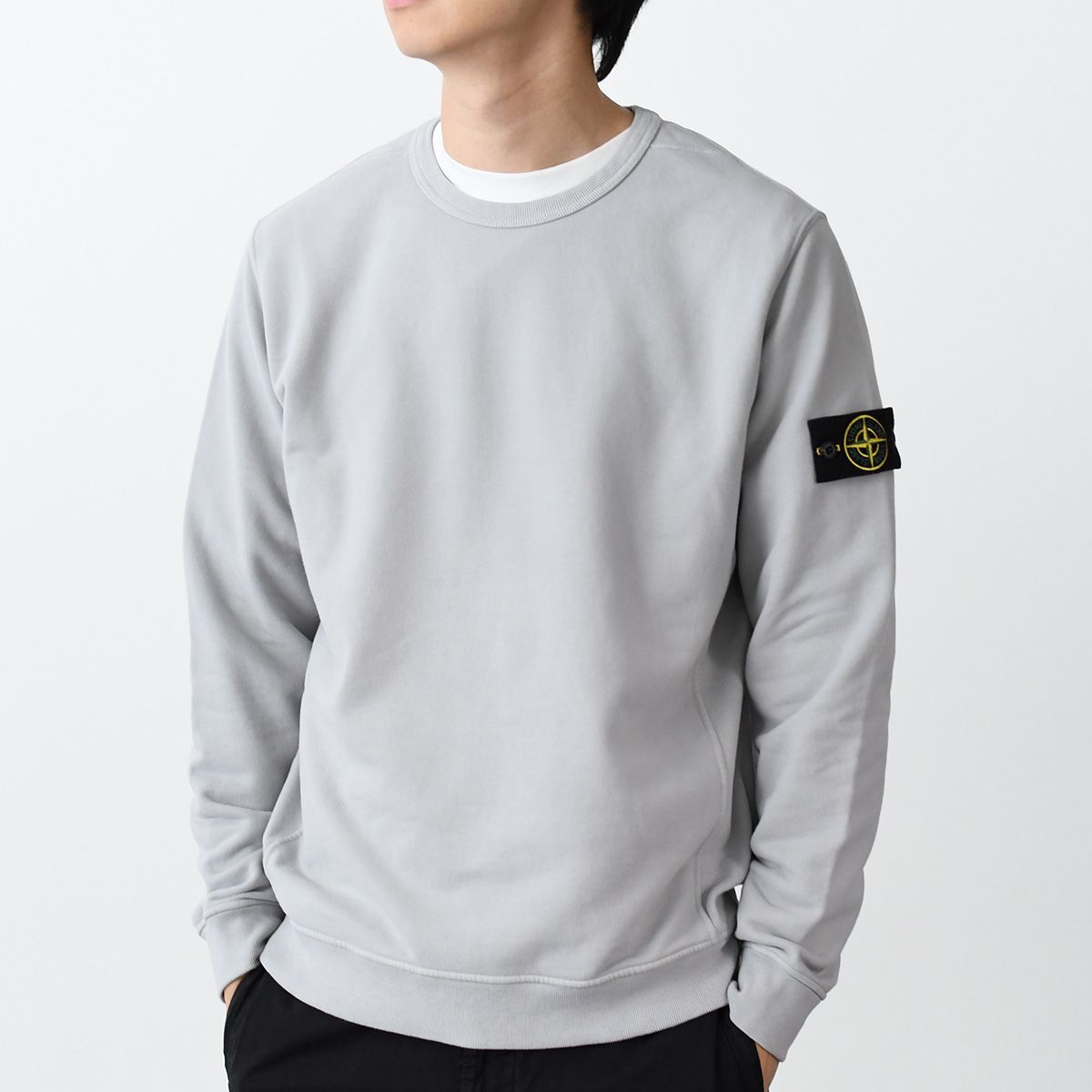 STONE ISLAND ブラッシュド フリーススウェット