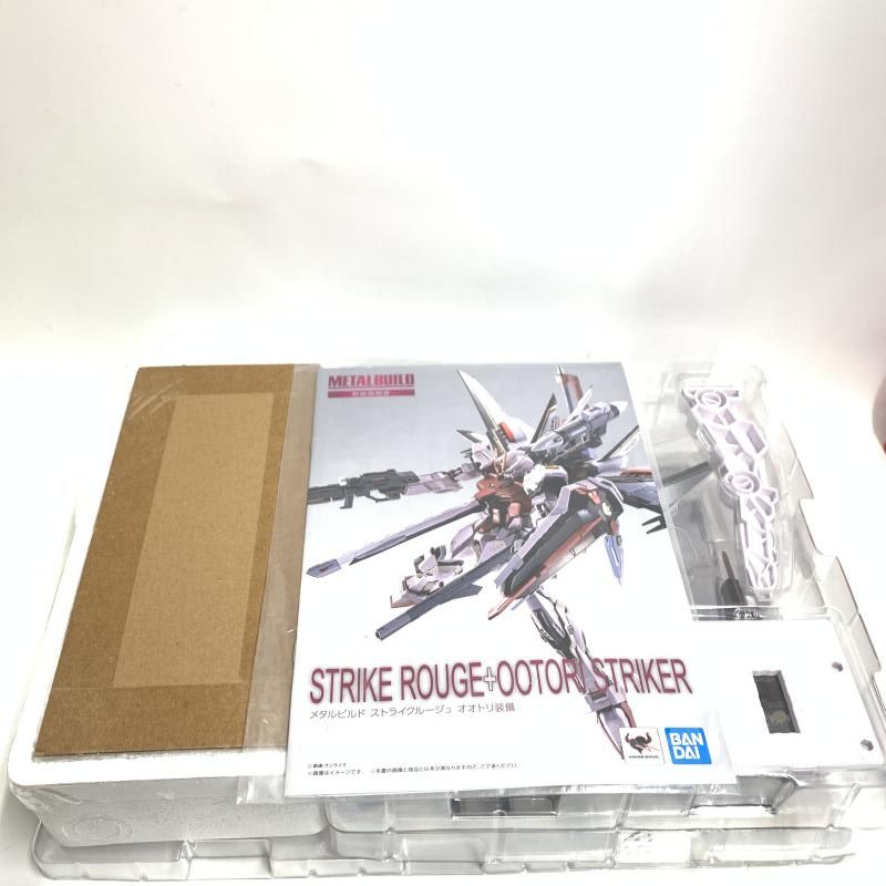 L BUILD ストライクルージュオトリ装備　 新品未開封 中古】開封)METAL BUILD ストライクルージュ オオトリ装備[18