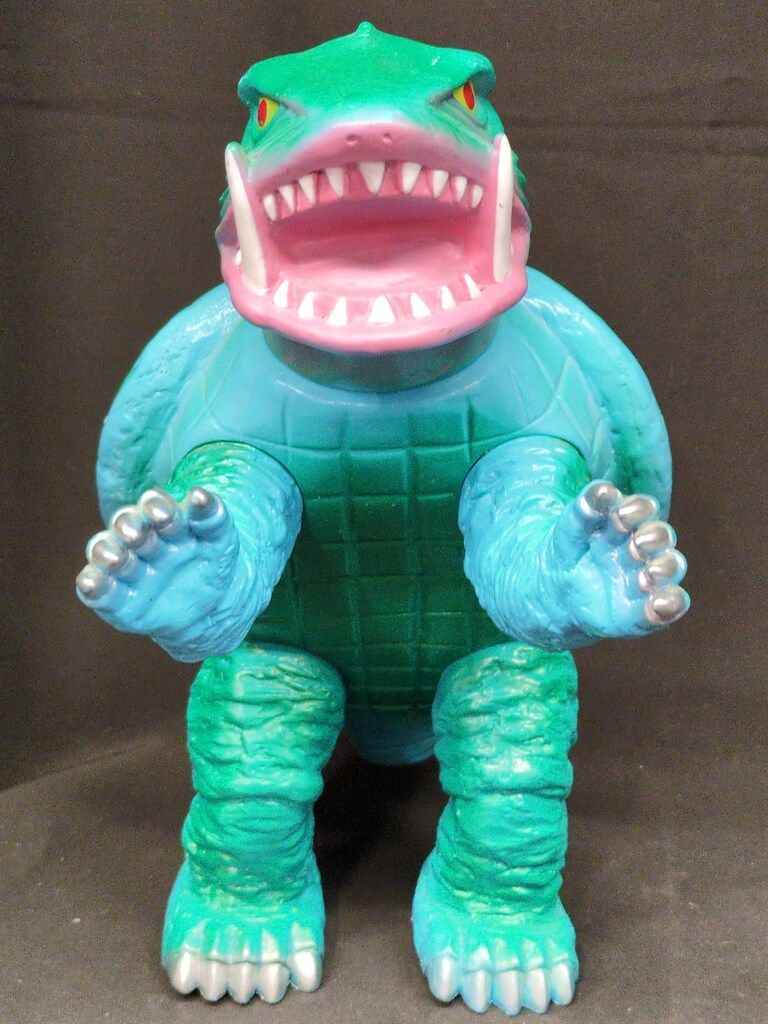 マーミット ビニールパラダイス ガメラ 水色成型/緑/赤目/ピンク　ソフビ マーミット ビニールパラダイス ガメラ 水色成型/緑/赤目/ピンク