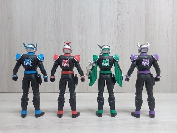 フィギュア 海洋堂 スーパー銭闘 純烈ジャー 4体セット ソフビ - メルカリ