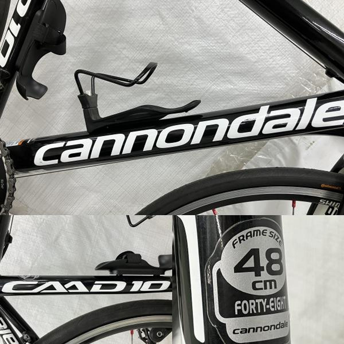 【動作保証】 CANNONDALE CAAD10 2011年モデル SHIMANO 105 ロードバイク 中古 Y8983036