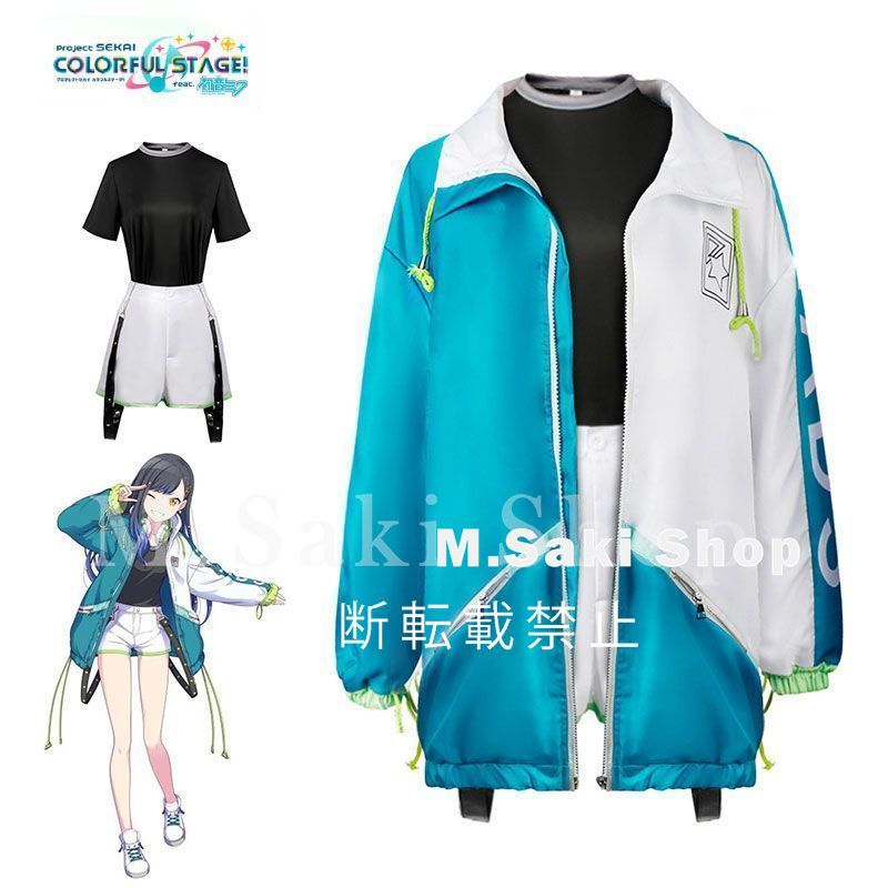 COS プロジェクトセカイ カラフルステージ! feat. 初音ミク 白石杏 しらいしあん Vivid BAD SQUAD コスチューム衣装 コスプレ衣装 イベント パーテー ハロウィン クリスマス ロールプレイング