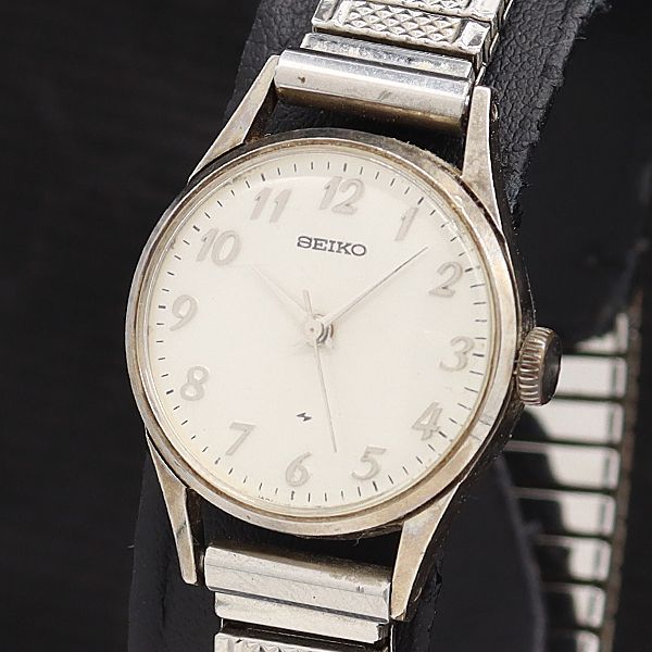 美品 セイコー 1104-0031 手巻き ヴィンテージ レディース 時計 セイコー レディース 1104-0031 金メッキ Cal.1104A 21石 OH済
