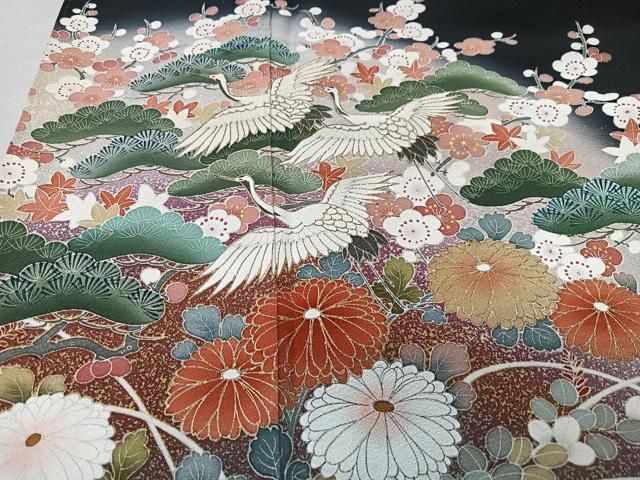 ＊振袖＊ 正絹　吉祥花文　暈し染め　金銀彩 着物｜wasou｜京都でご縁を紡ぐ神社和婚