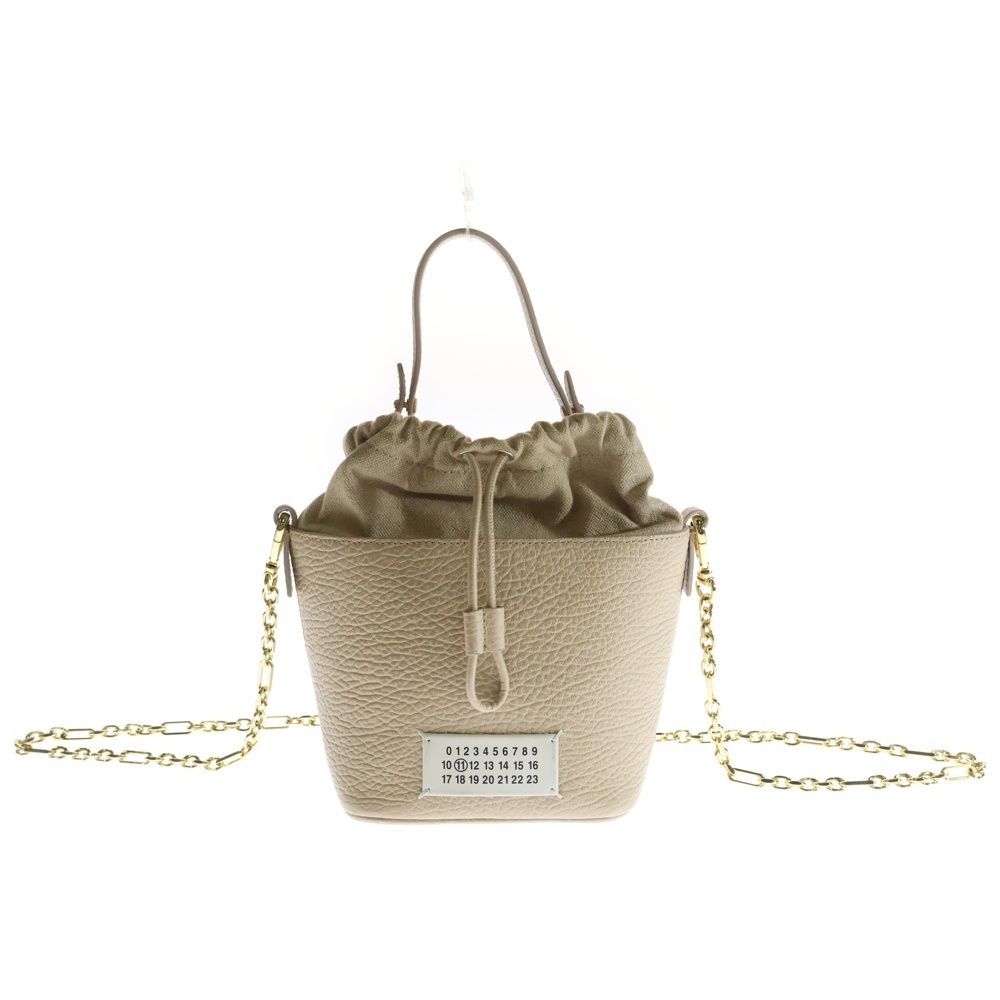 メゾンマルジェラ 5AC メタリックバッグ　ゴールド Maison Margiela 11 (メゾンマルジェラ11) 5AC バケットバッグ