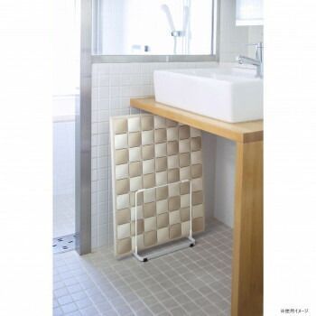  ボジョルナ 珪藻土バスマットL ベージュ MJ-0621 1033951 風呂マット すのこ 浴室用具