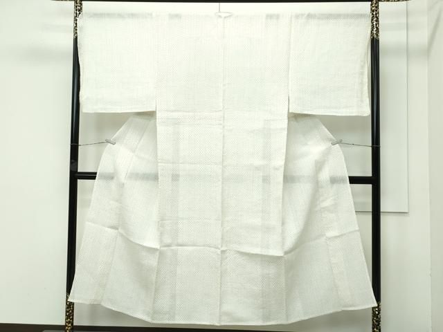 平和屋着物 上 夏物 男性 小紋 綿麻 CZAA3735s5