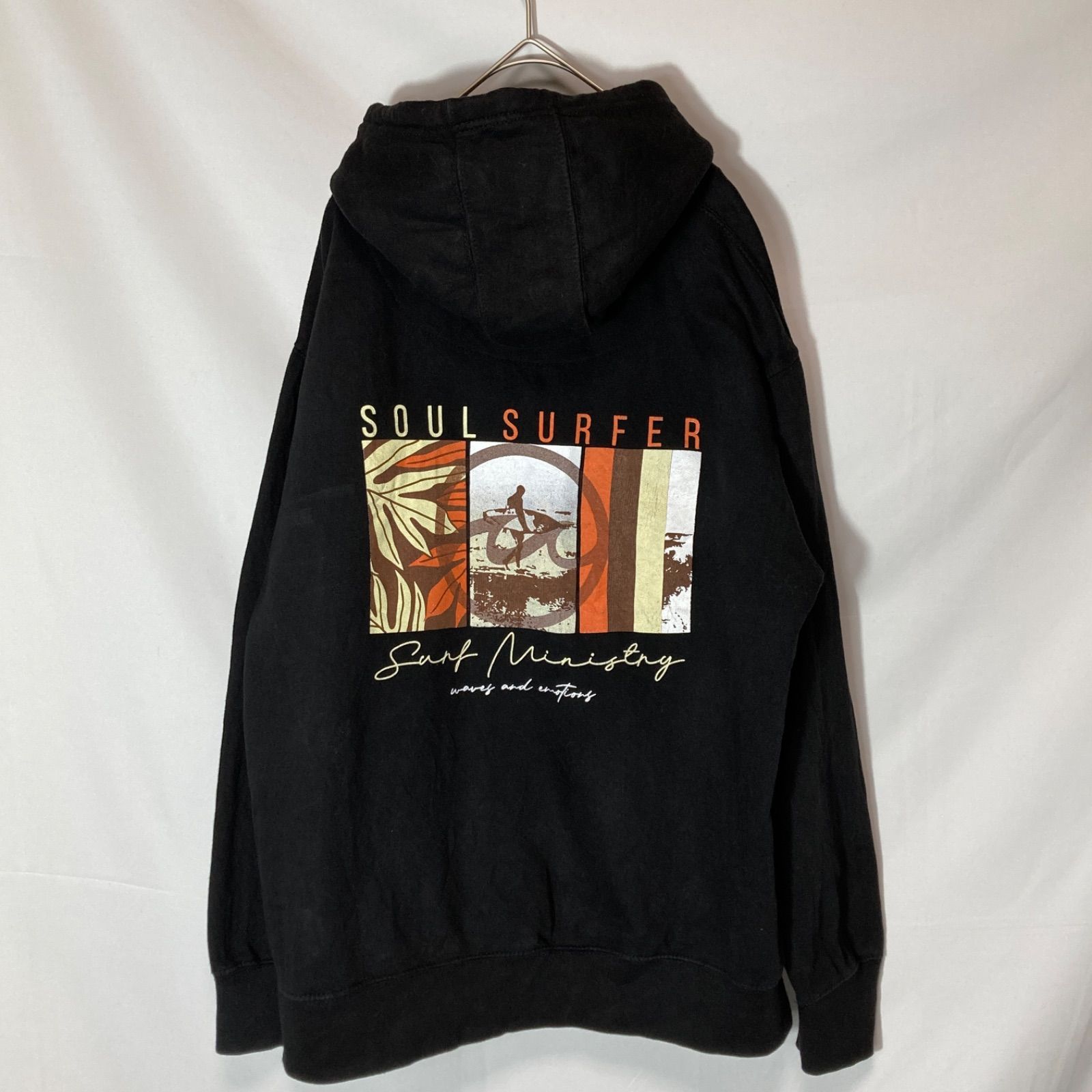 SURF MINISTRY】サーフミニストリー サーフィン プリントロゴ パーカー  