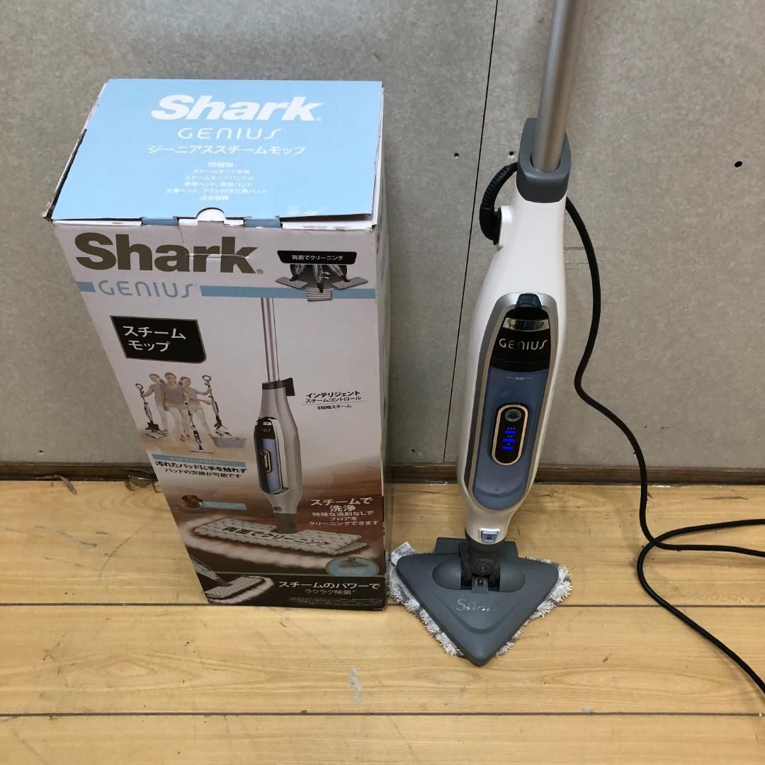 Shark シャーク GENIUS スチームモップ S5013J ホワイト×ブルー Shark シャーク GENIUS スチームモップ S5013J ホワイト×ブルー