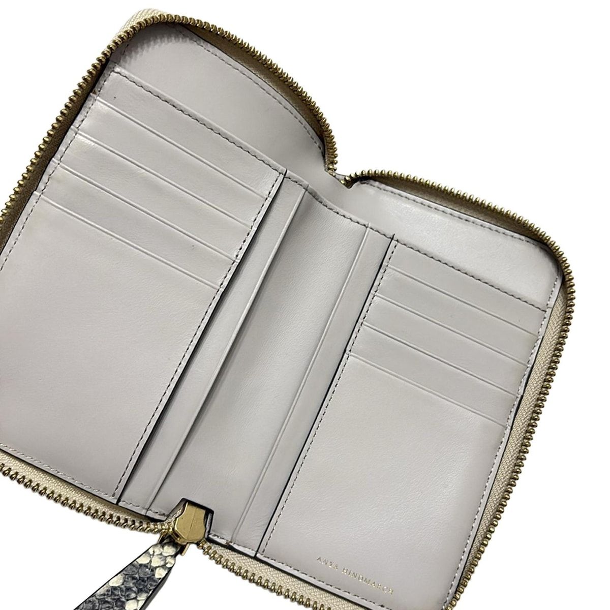 Anya Hindmarch(アニヤハインドマーチ) 2つ折り財布 スマイリー