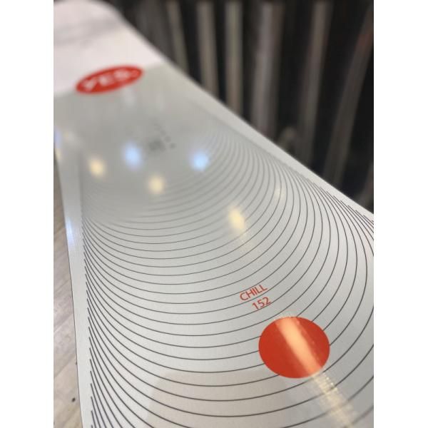 152cm]23 YES CHILL ｿｰﾙ：WHITE イエス チル グラトリ ラントリ フリー