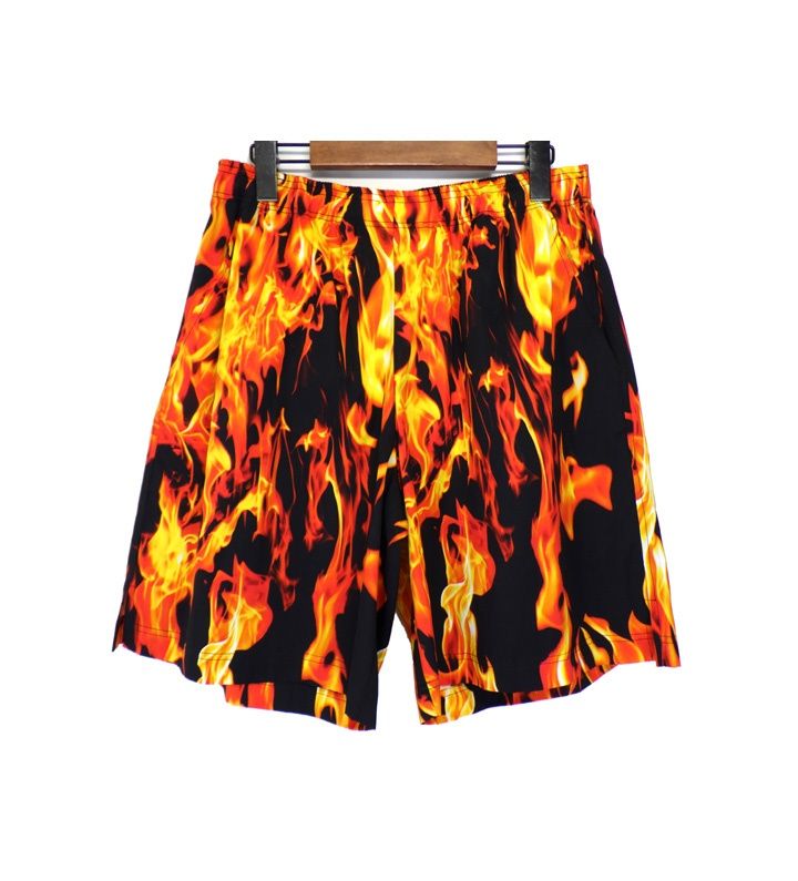 ヴェトモン VETEMENTS 25SS UA66SS400X FIRE SHORTS ファイヤー ショーツ ハーフ パンツ 40428