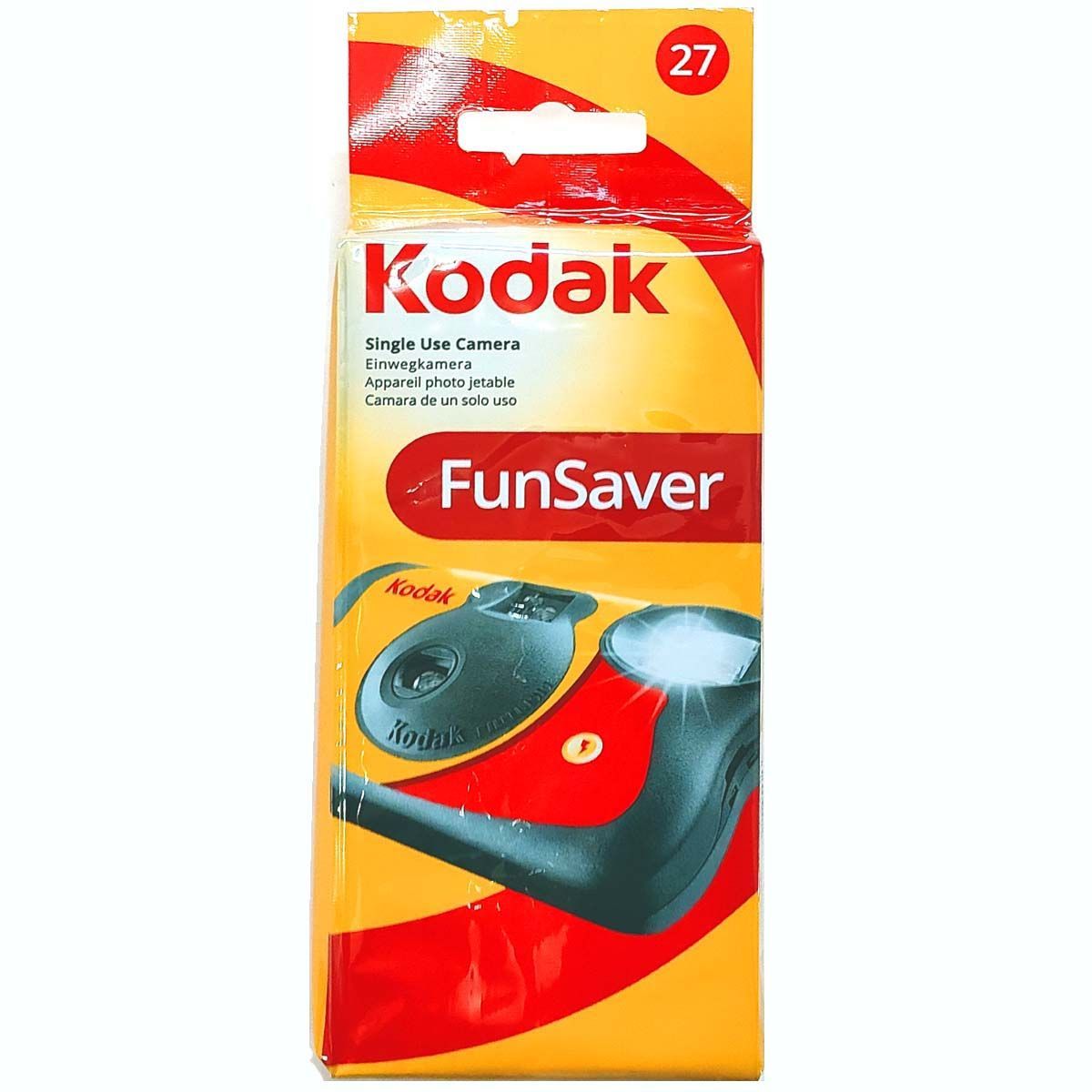使い捨てカメラ【2個セット】コダック FunSaver 800-27枚撮 フラッシュ