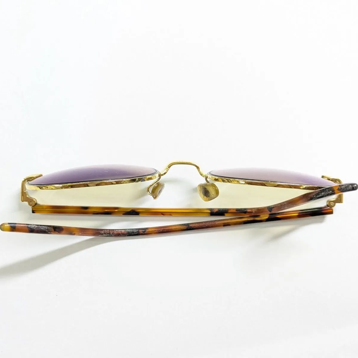 美品 Ray-Ban サングラス ゴールド べっ甲 ボシュロム W2188 ヴィンテージ Ray-Ban レイバン サングラス べっ甲 ゴールド W2188