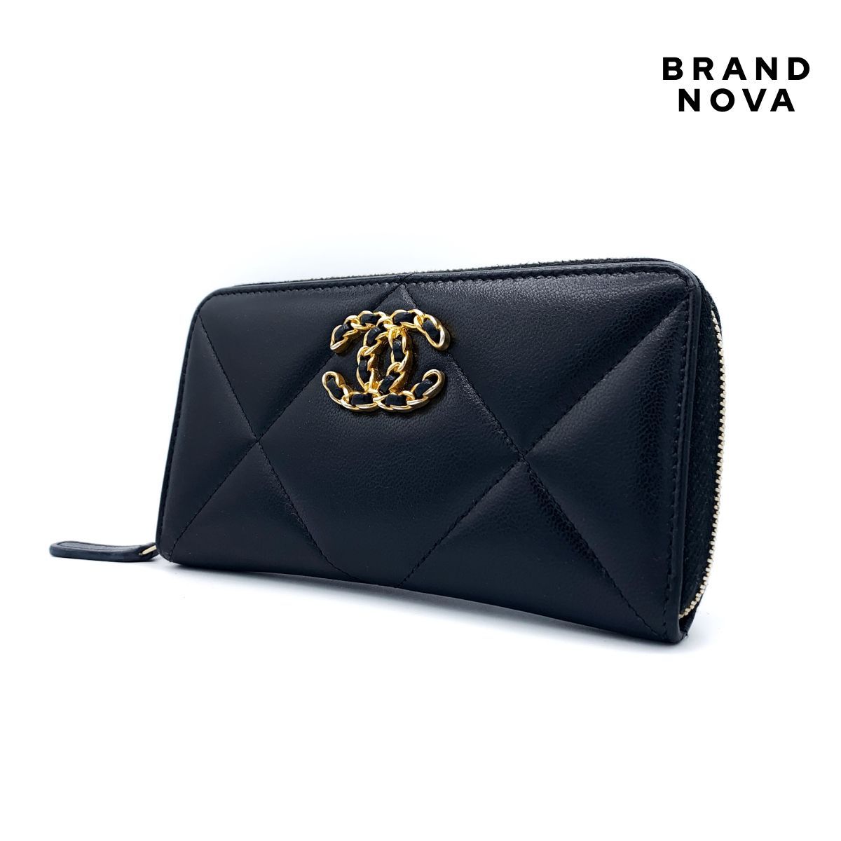 CHANEL シャネル 19 ミディアム ジップウォレット ココマーク