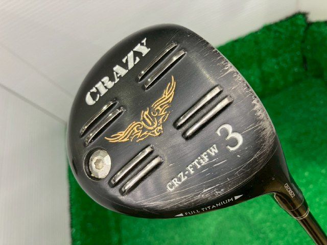 760 フェアウェイウッド クレイジー CRZ FULL TITAN FW|regenesis FW-80c|SX|15.5 和歌山