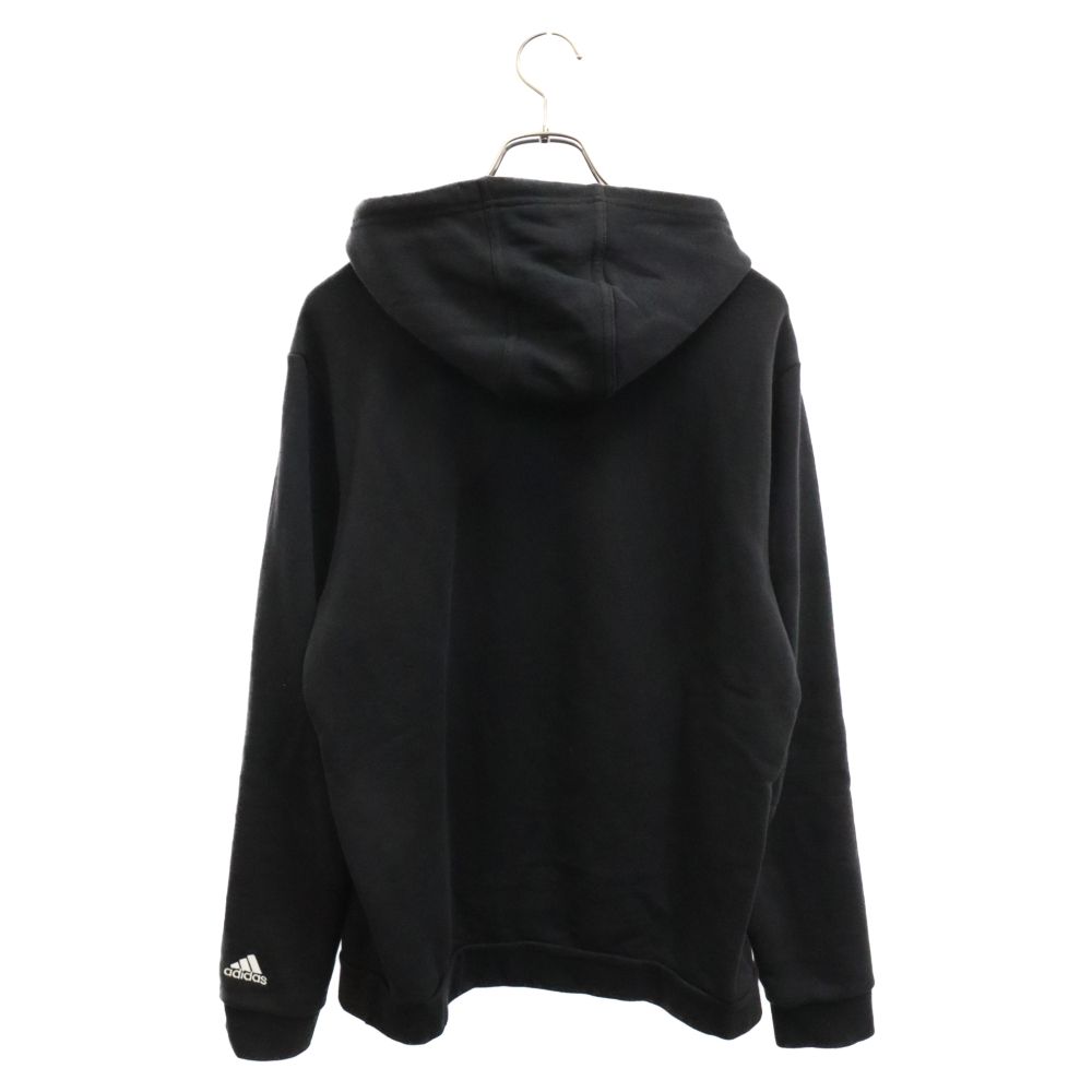 【極美品✨】ワイスリー スウェット スカル刺繍 アディダスライン ブラック S adidas (アディダス) スリー スライプス 刺繍プルオーバー