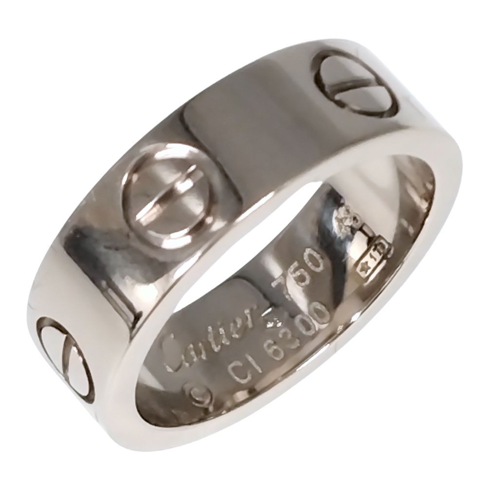 CARTIER カルティエ 750 ホワイトゴールド ラブ リング サイズ48