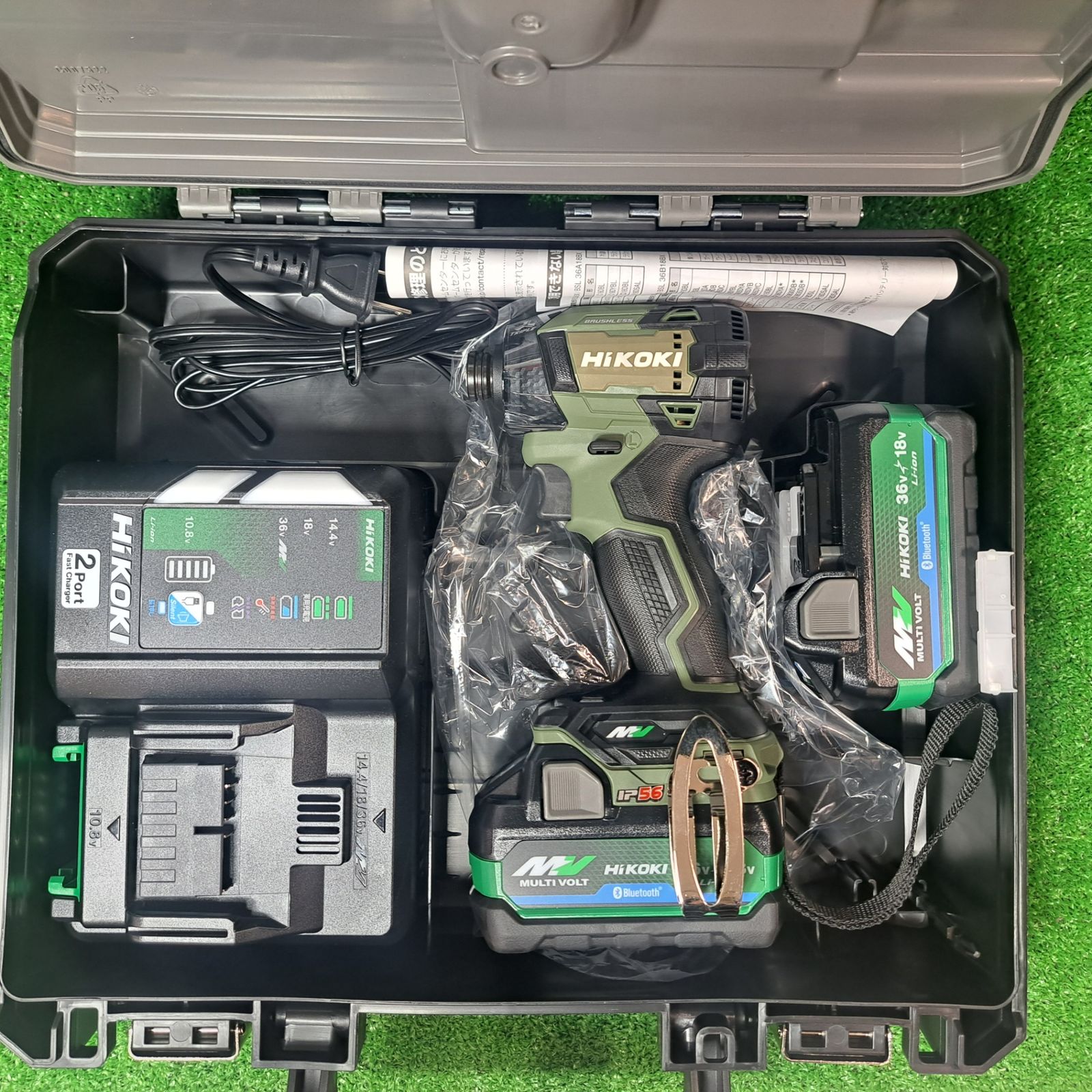 ハイコーキ HIKOKI 旧 日立工機 コードレスインパクトドライバ フォレストグリーン WH36DD 2XHGSZ 岩槻店