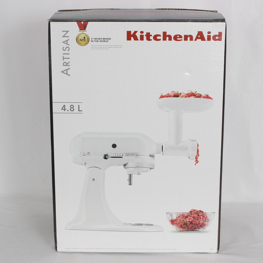 新品】キッチンエイド アルチザン 9KSM162WH フードグラインダー 新品】キッチンエイド アルチザン 9KSM162WH フードグラインダー