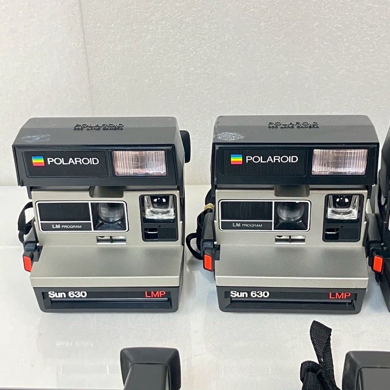 ジャンク ポラロイドカメラ 8個セット Polaroid Sun630 600BE インスタントカメラ
