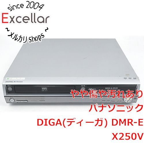 bn:11] Panasonic HDD内蔵ビデオ一体型DVDレコーダー DIGA 250GB DMR-EX250V リモコンなし - メルカリ