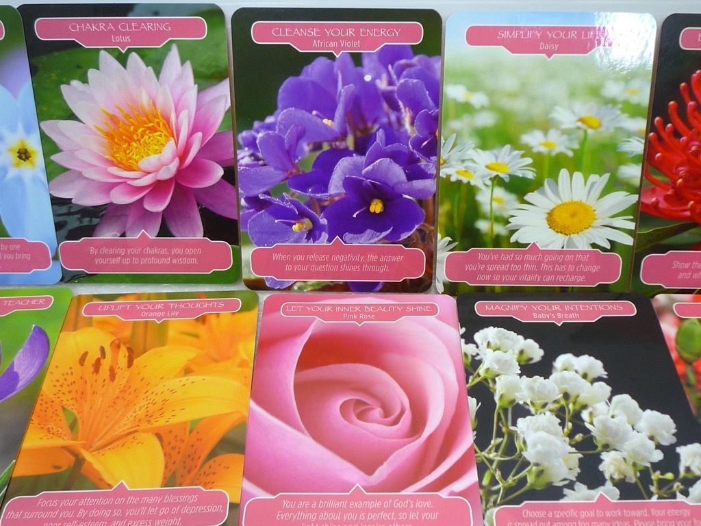 フラワーセラピー オラクルカード マニュアル付 ドリーン