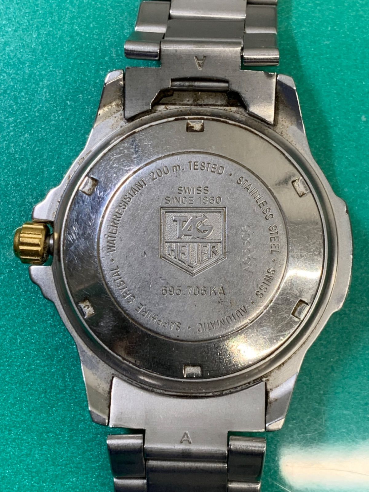 4000シリーズ TAG タグホイヤー HEUER 695.706KA ジャンクタグホイヤー 