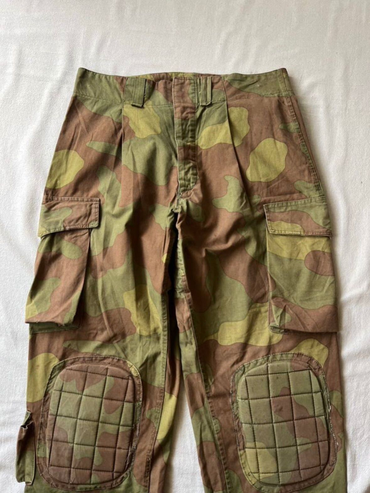 イタリア軍 パラトルーパー パンツ / サンマルコ カモ コットン カーゴ