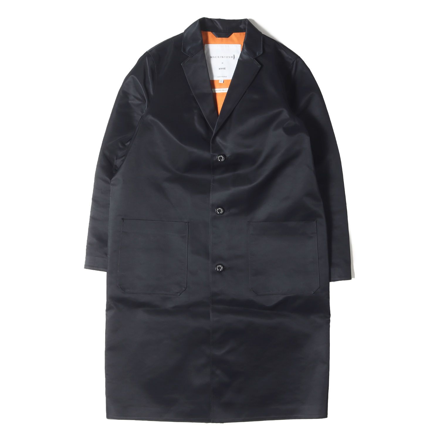 マッキントッシュ ×ハイク(HYKE) ゴム引きコート【サイズ1】 HYKE