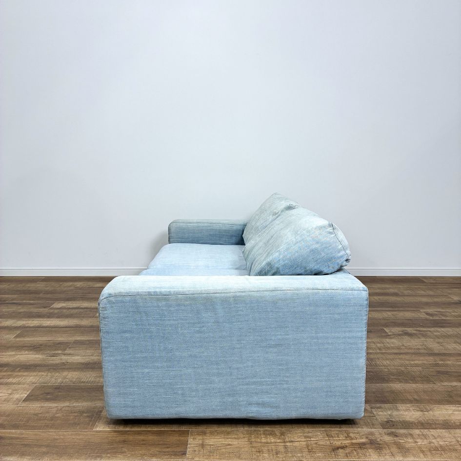 JOURNAL STANDARD FURNITURE FRANKLIN SOFA 2P Indigo Damage denim 足