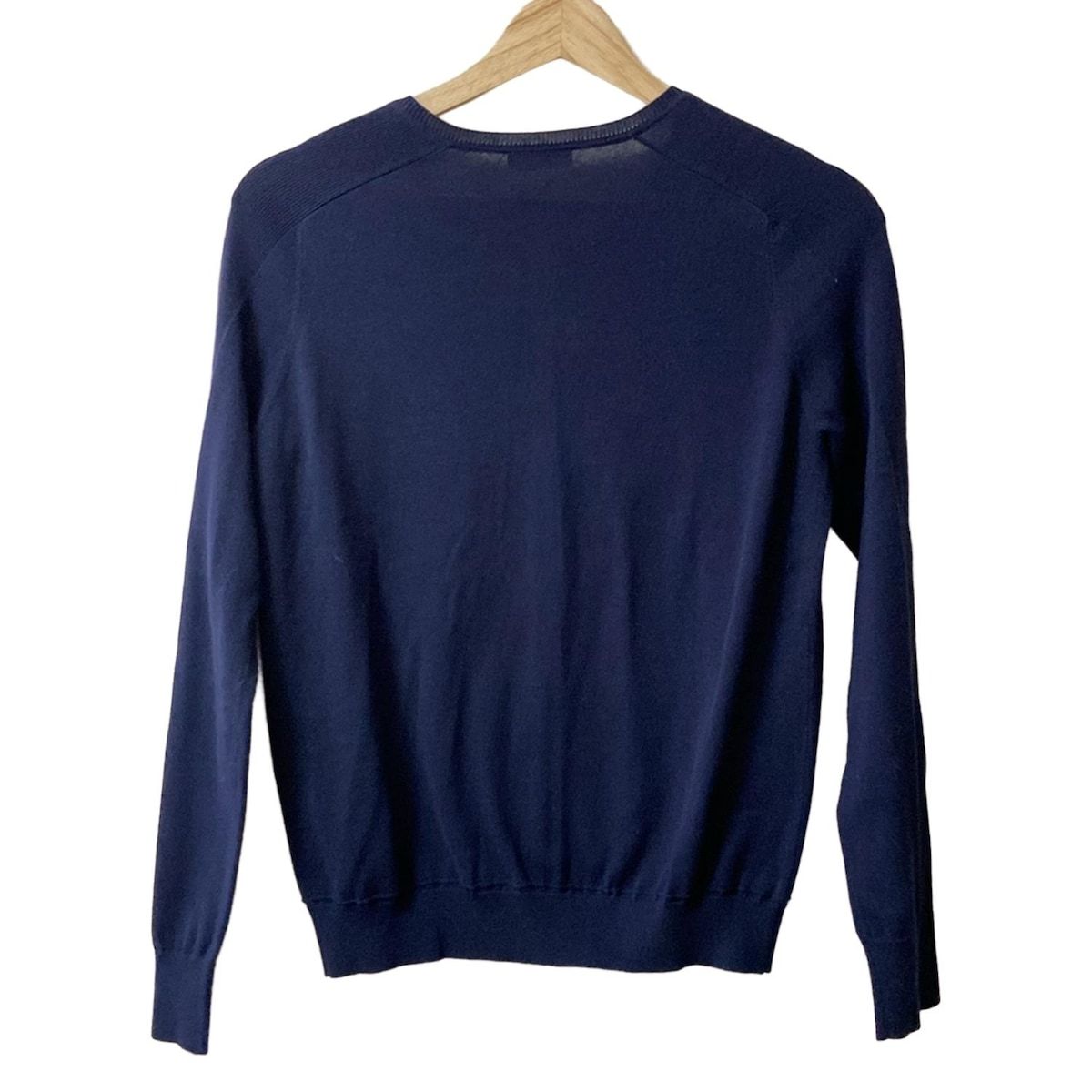 Sally Scott サリースコット カーディガン サイズM レディース - ネイビー 半袖