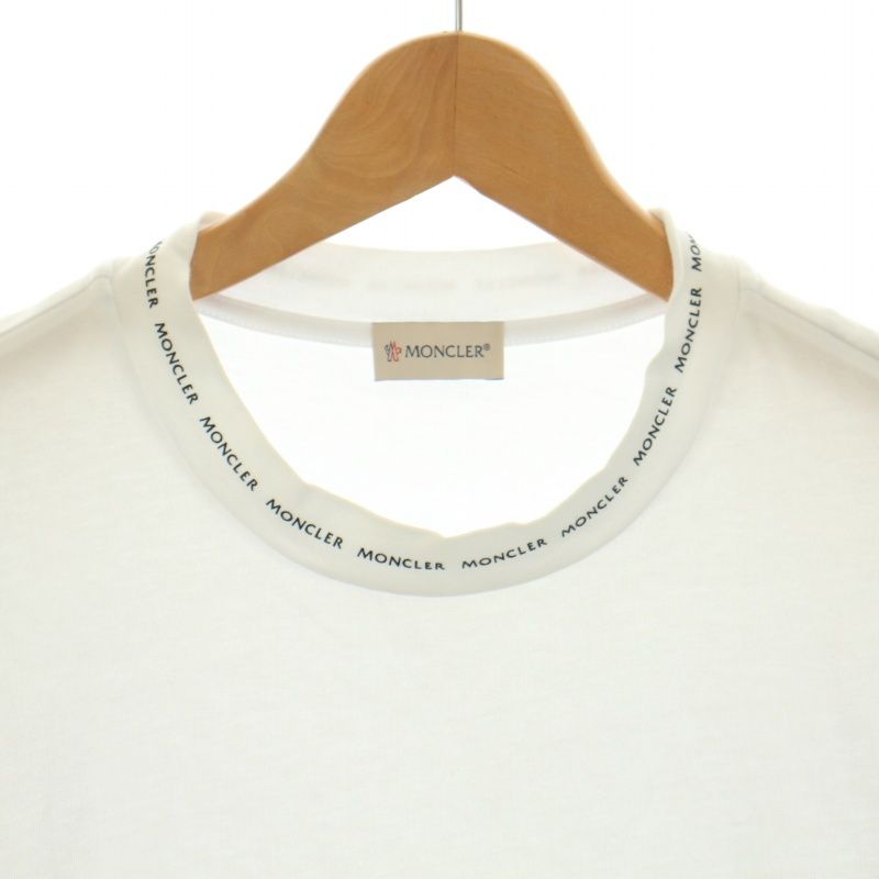 MONCLER / レタリングプリント ロングスリーブ クルーネックTシャツ MONCLER / レタリングプリント ロングスリーブ クルーネックT