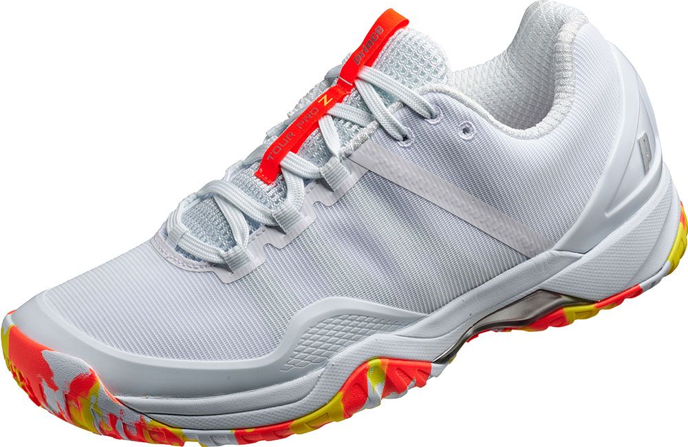 プリンス Prince テニス ツアー プロ ゼット 5 CG レディース シューズ 部活 クラブ活動 トレーニング チーム クレーコート グラスサンド 耐摩耗ラバー  DPSZC17 146 ホワイト 27.5