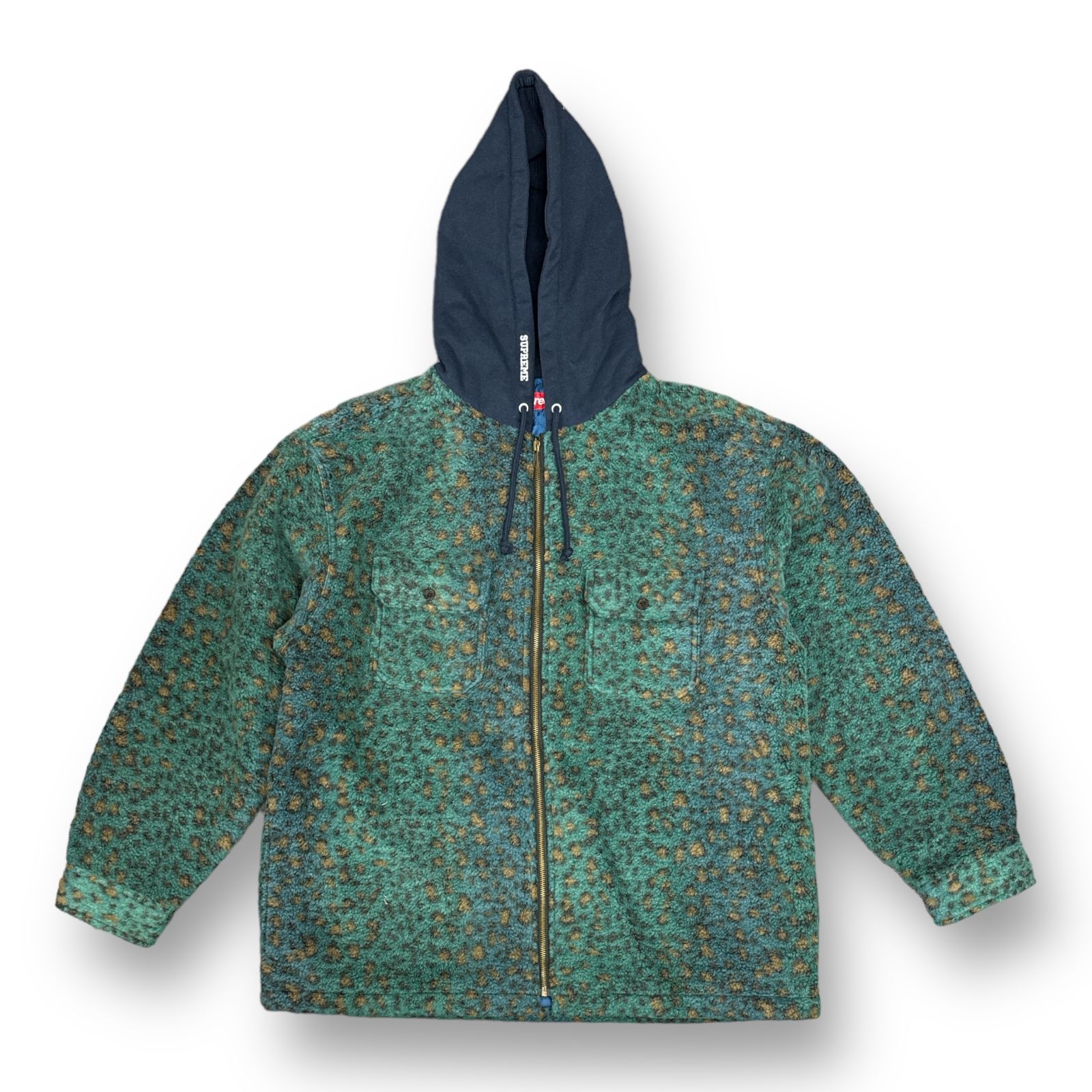 国内正規 未使用 Supreme 23AW Fleece zip up hooded shirt フリース ...