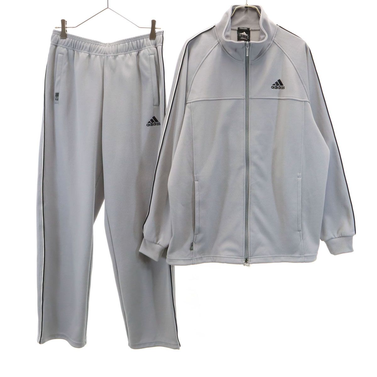 adidas(アディダス) メンズ グレー ジャージ L グレー adidas ジャージ