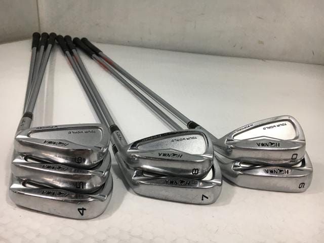 返品OK 【中古ゴルフクラブ】(7本セット)ホンマ TOUR WORLD (ツアー