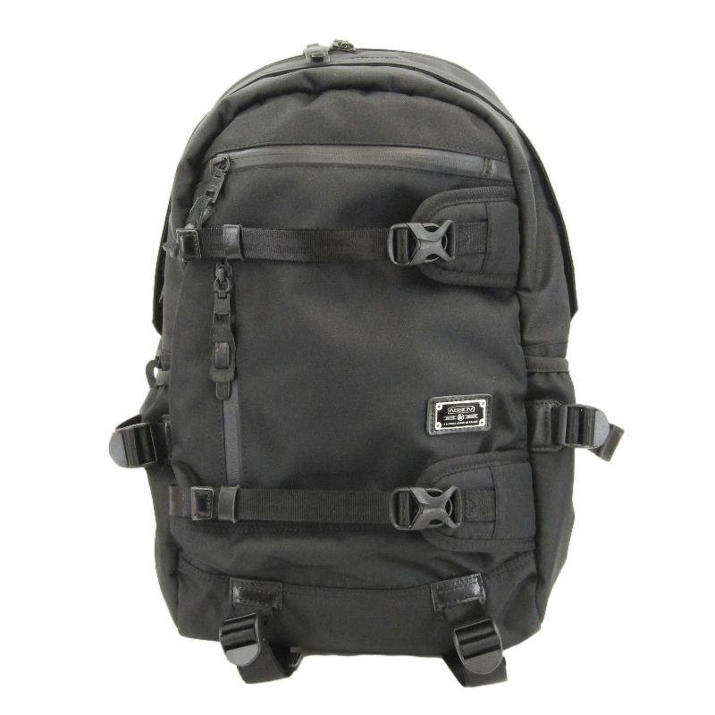AS2OV アッソブ バックパック 61407 CORDURA DOBBY 305D DAY PACK デイパック リュック ドビー織 ブラック 黒 24004372