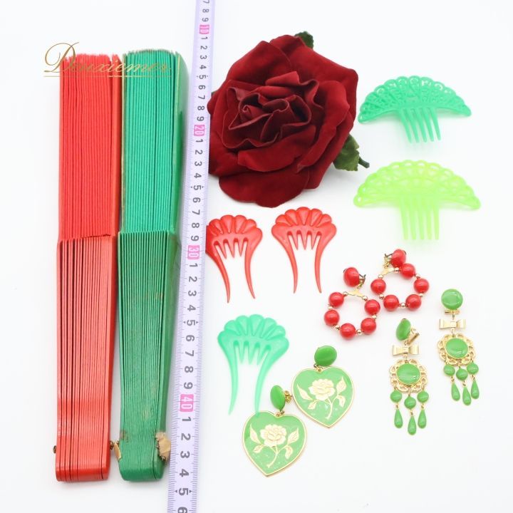 フラメンコ コルドベスハット ハット用カバン 扇子 三点セット