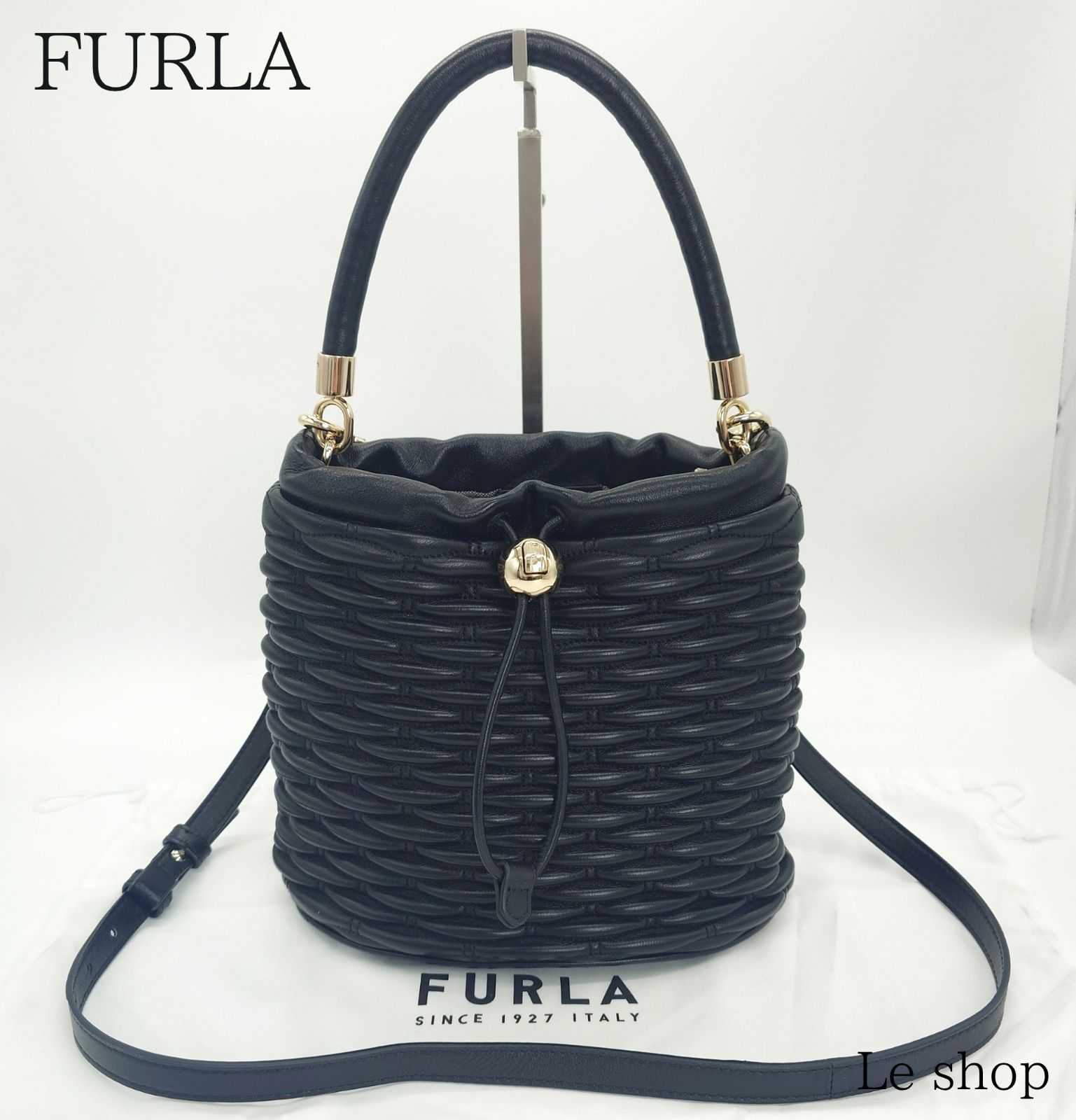 FURLA フルラ 2wayバッグ ミオニード バケットバッグ ミニ ブラック 